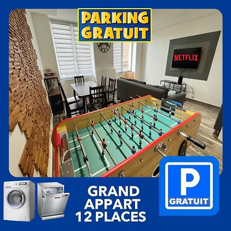22 Chic & Cosy Grand Appart 92M2 Parking Gratuit Hypercentre Netflix Saint-Etienne  Eksteriør bilde