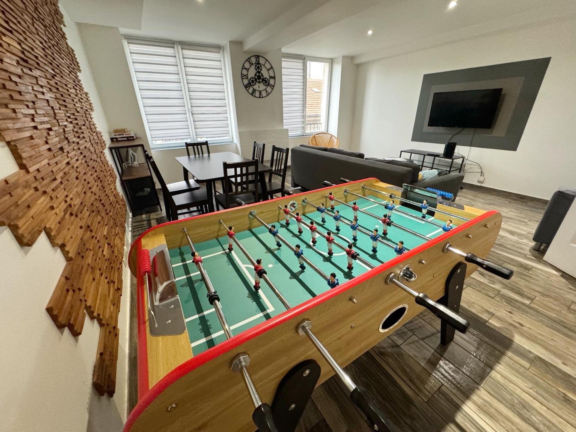 22 Chic & Cosy Grand Appart 92M2 Parking Gratuit Hypercentre Netflix Saint-Etienne  Eksteriør bilde